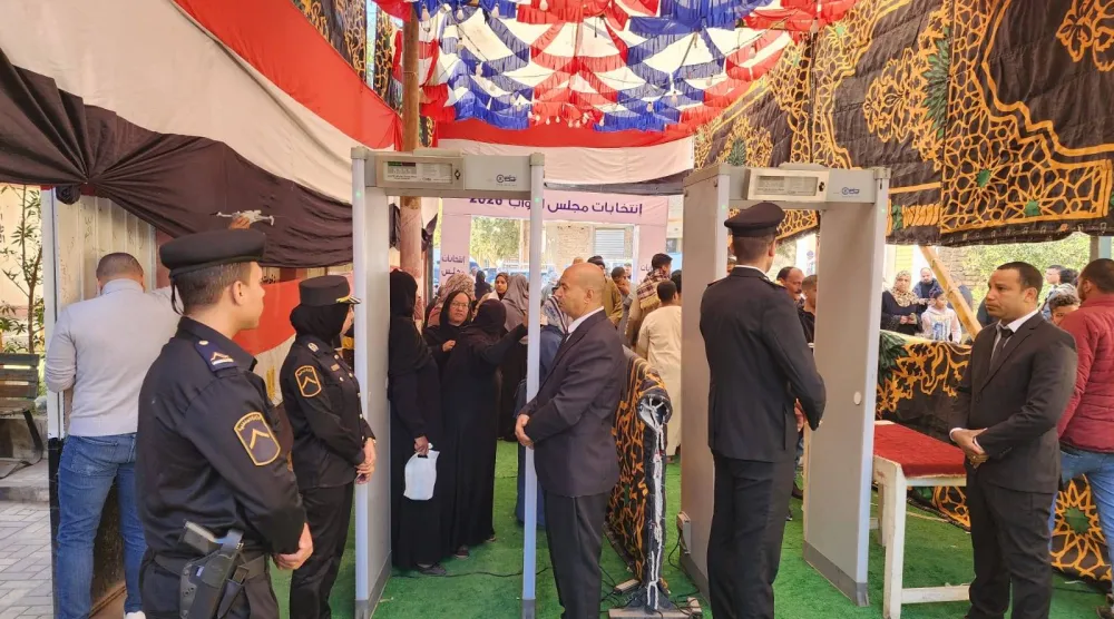 المصريون صوتوا في 7 جولات لاختيار أعضاء مجلس النواب (وكالة أنباء الشرق الأوسط المصرية)