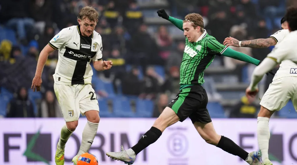 التعادل حسم مواجهة ساسوولو وبارما (أ.ب)