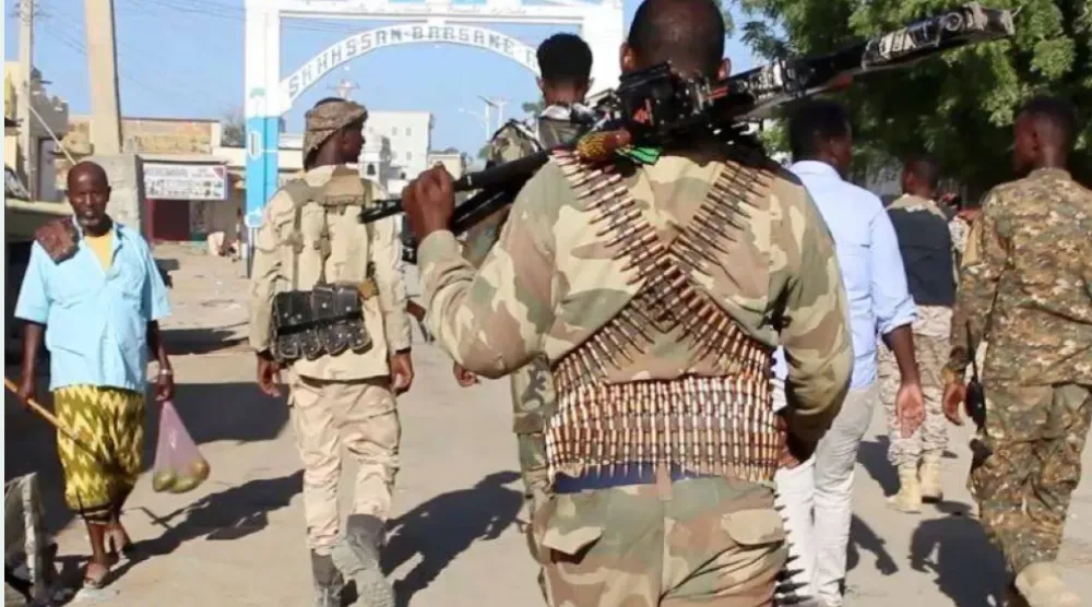 قوات من الجيش الصومالي تنتشر في مدينة بلدوين عقب هجوم سابق من حركة «الشباب» (أ.ب)