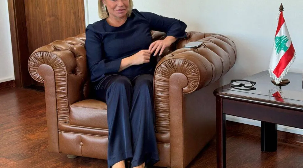 المنسقة الخاصة للأمم المتحدة في لبنان جينين هينيس بلاسخارت (أرشيفية - رويترز)