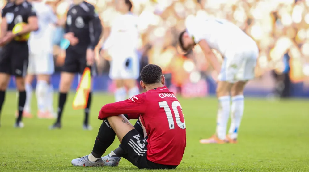 ماتيوس كونيا لاعب مانشستر يونايتد (إ.ب.أ)