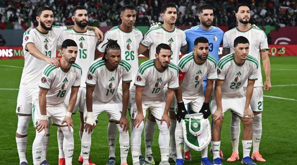 منتخب الجزائر (أ.ف.ب)