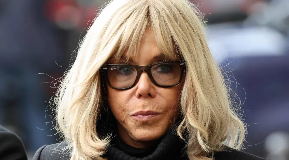 (FILES) The French President's wife, Brigitte Macron. (Photo by Ludovic MARIN / POOL / AFP)