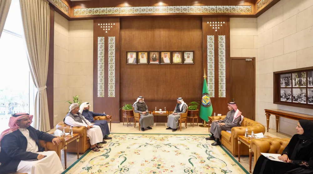 البديوي مجتمعاً مع مسؤولي مجموعة البنك الدولي (إكس)