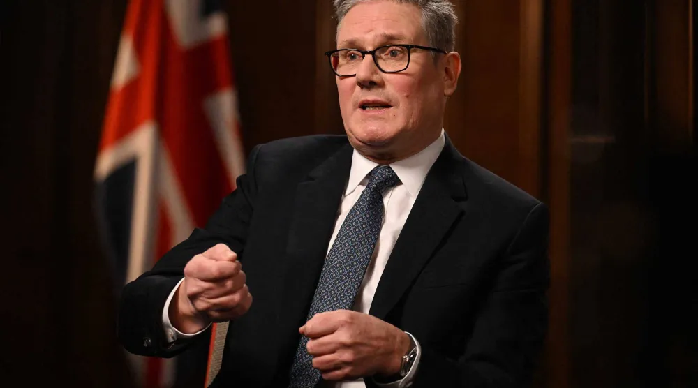 رئيس الوزراء البريطاني كير ستارمر (أ.ف.ب)