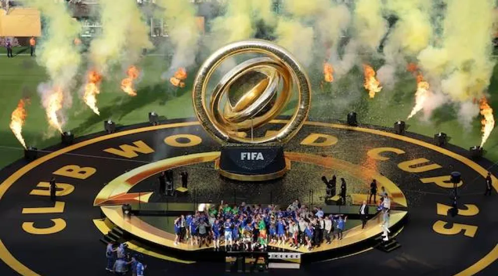 تشيلسي حصد لقب كأس العالم للأندية في نسختها الأولى (رويترز)