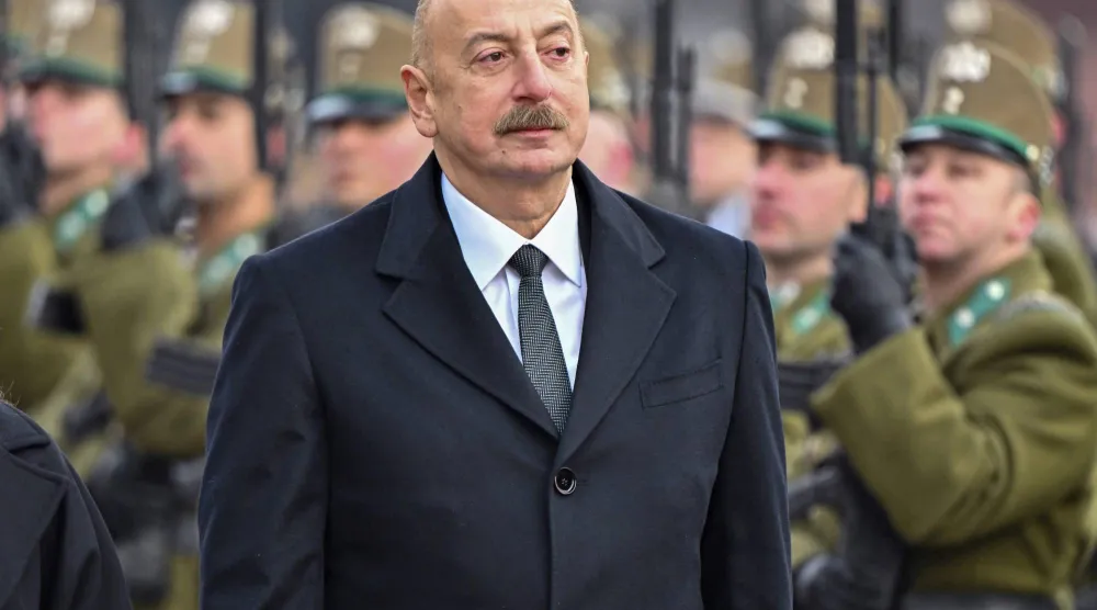 رئيس أذربيجان إلهام علييف (أ.ف.ب)