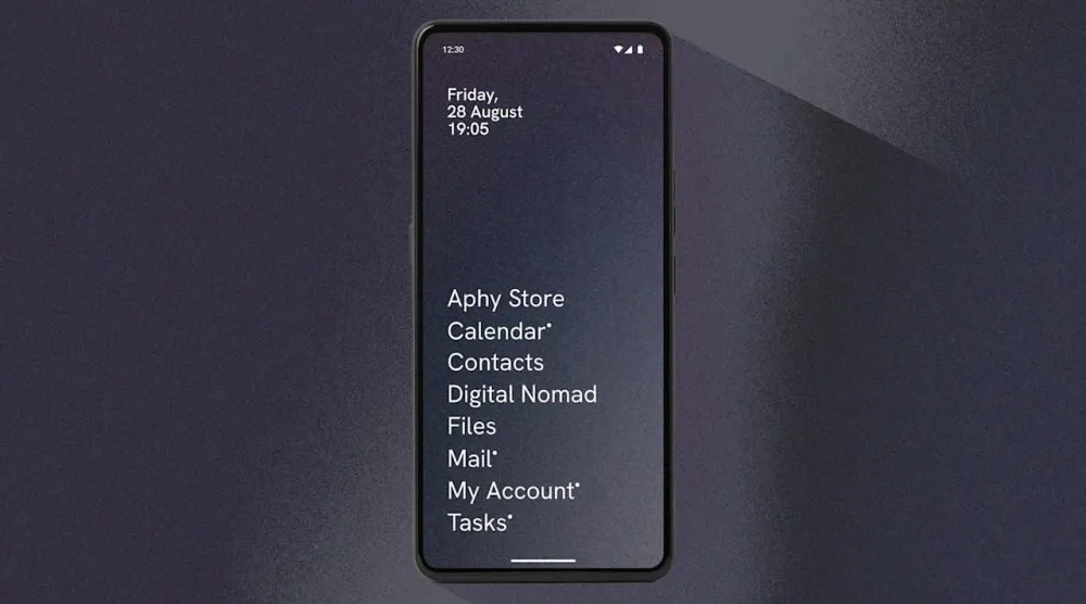 هاتف بتصميم بسيط للغاية... ينهي التدخل في الخصوصية