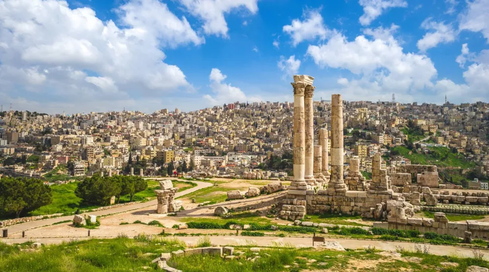 معبد هرقل في عمان (شاترستوك)