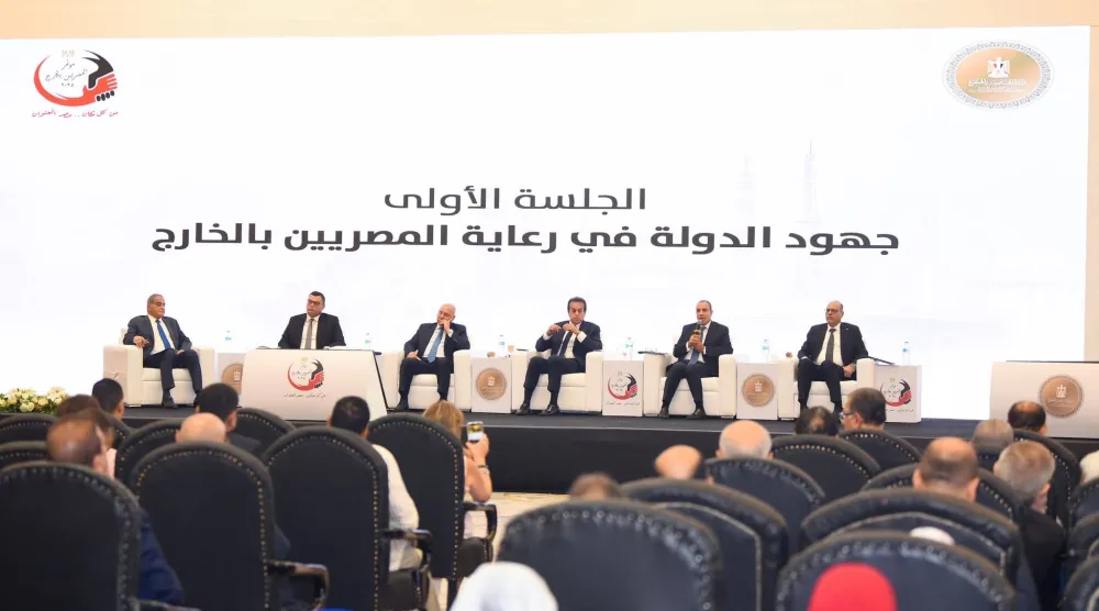 مؤتمر مصري يستعرض جهود الحكومة في رعاية أبنائها بالخارج يوم 3 أغسطس 2025 (وزارة الخارجية المصرية)