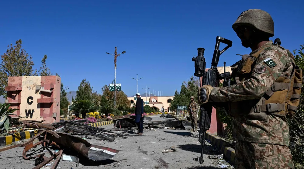 جنود من الجيش الباكستاني (أ.ف.ب)