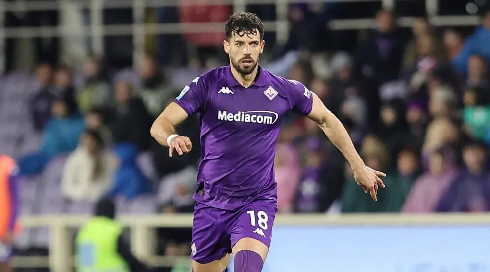 مدافع فيورنتينا بابلو ماري (حساب اللاعب على إنستغرام)