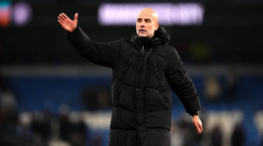 المدرب الإسباني جوسيب غوارديولا (د.ب.أ)