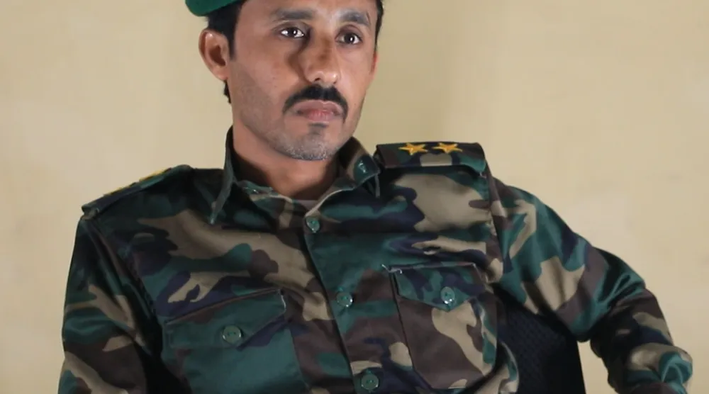 أركان قطاع بلفقيه في لواء النخبة الحضرمي رائد الجابري (الشرق الأوسط)