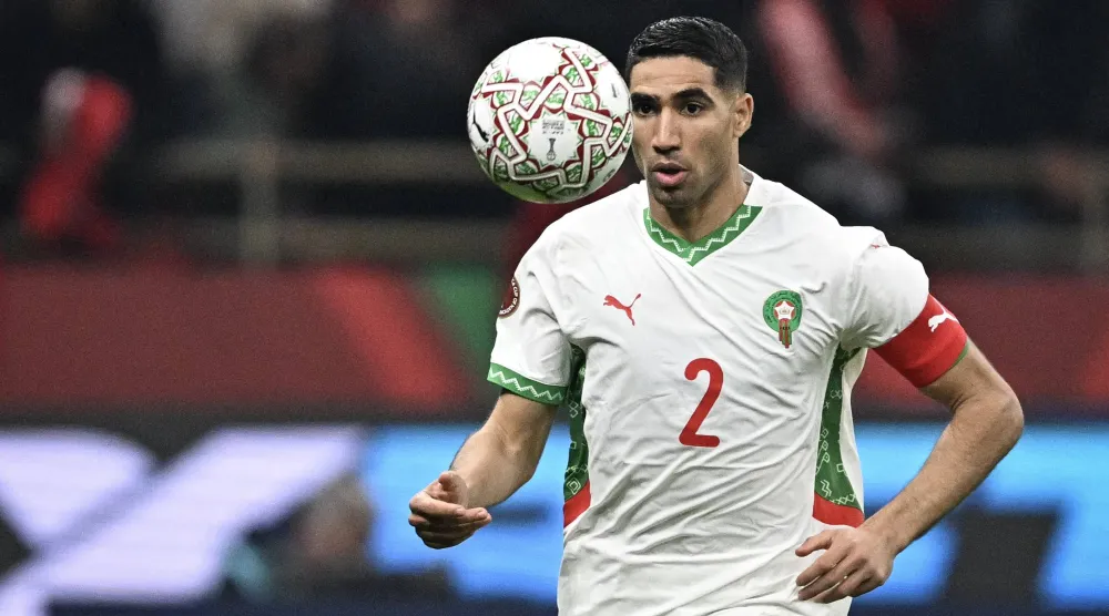 أشرف حكيمي (أ.ف.ب)