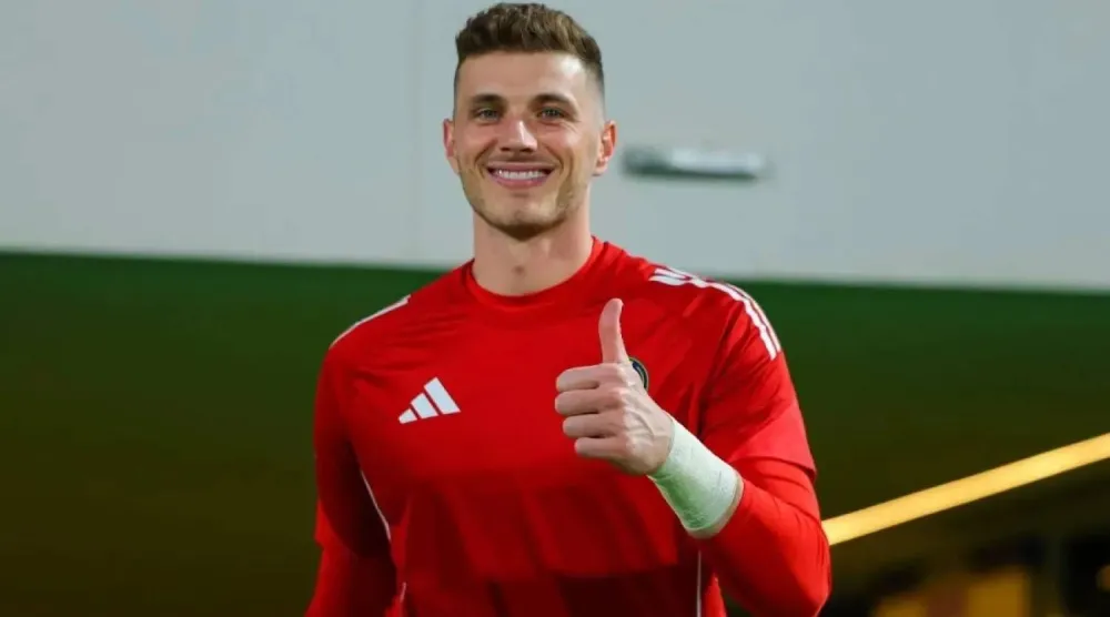 الحارس البرازيلي بينتو (نادي النصر)