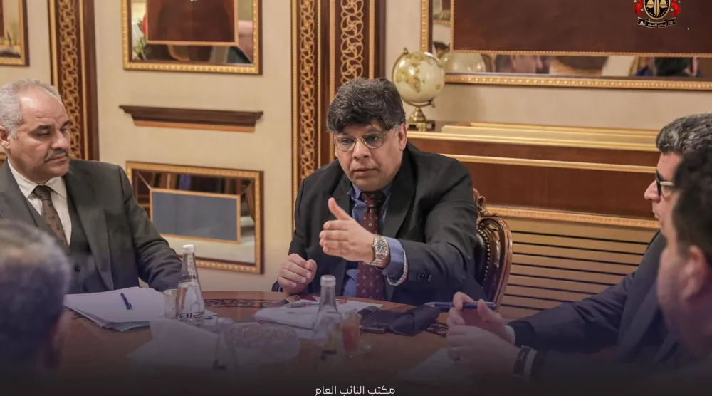 النائب العام الليبي الصديق الصور (المكتب الإعلامي للنائب العام)