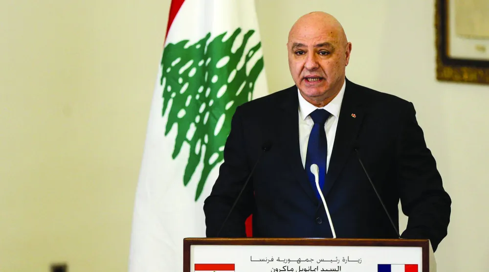 الرئيس اللبناني جوزيف عون (د.ب.أ)
