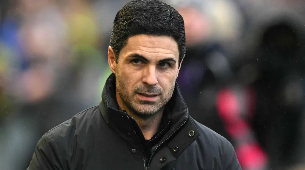 ميكيل أرتيتا مدرب آرسنال (أ.ف.ب)