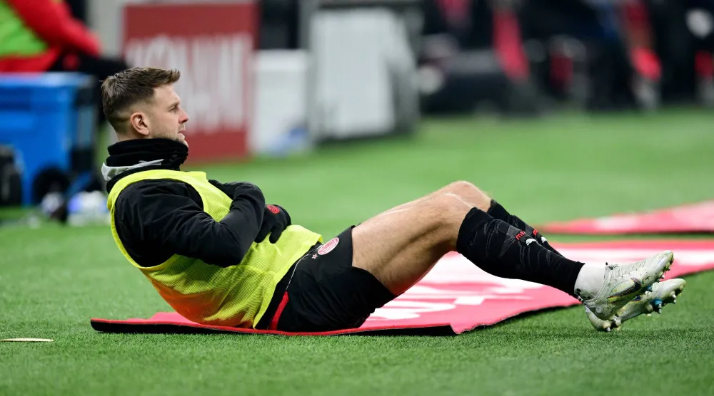 الألماني نيكلاس فولكروغ مهاجم ميلان (رويترز)