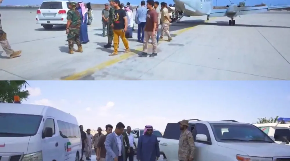 وفد سعودي عسكري في عدن لتطبيع الأوضاع الأمنية وتوحيد القوات (إكس)