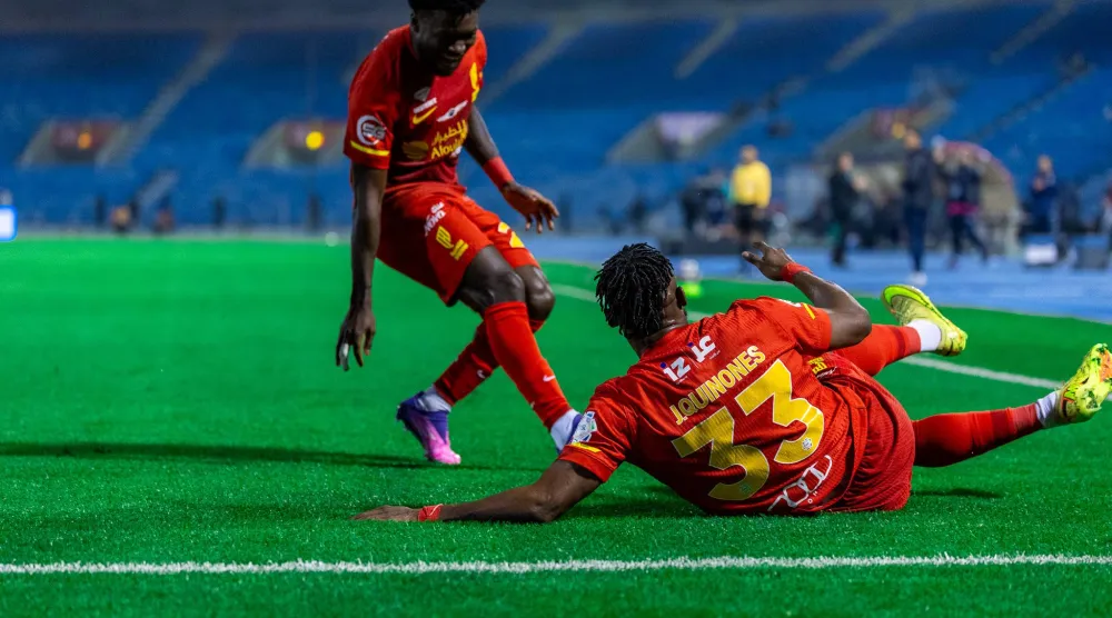 كينونيس بطل الليلة القدساوية الكبيرة (تصوير: عيسى الدبيسي)