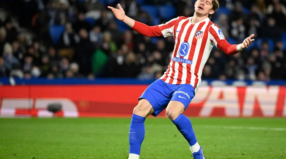 لاعب وسط إنجلترا ​كونور غالاغر (أ.ف.ب)