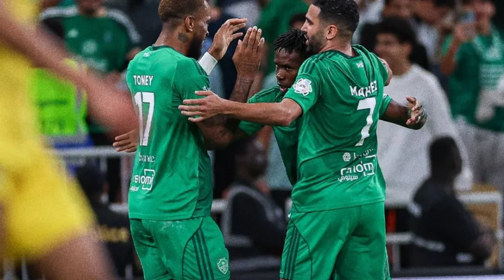 الأهلي انتزع فوزاً صعباً من أمام ضيفه التعاون (موقع النادي) 