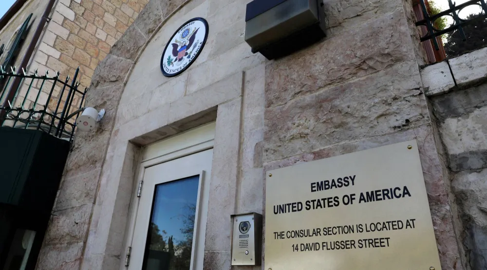 السفارة الأميركية في القدس (أرشيفية - رويترز)