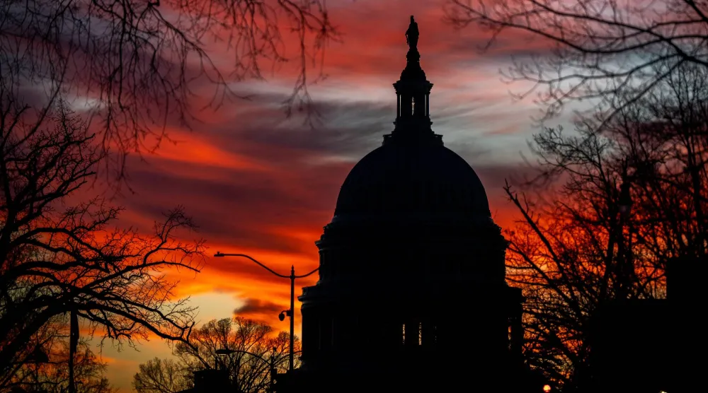 مبنى الكونغرس الأميركي (أ.ب)