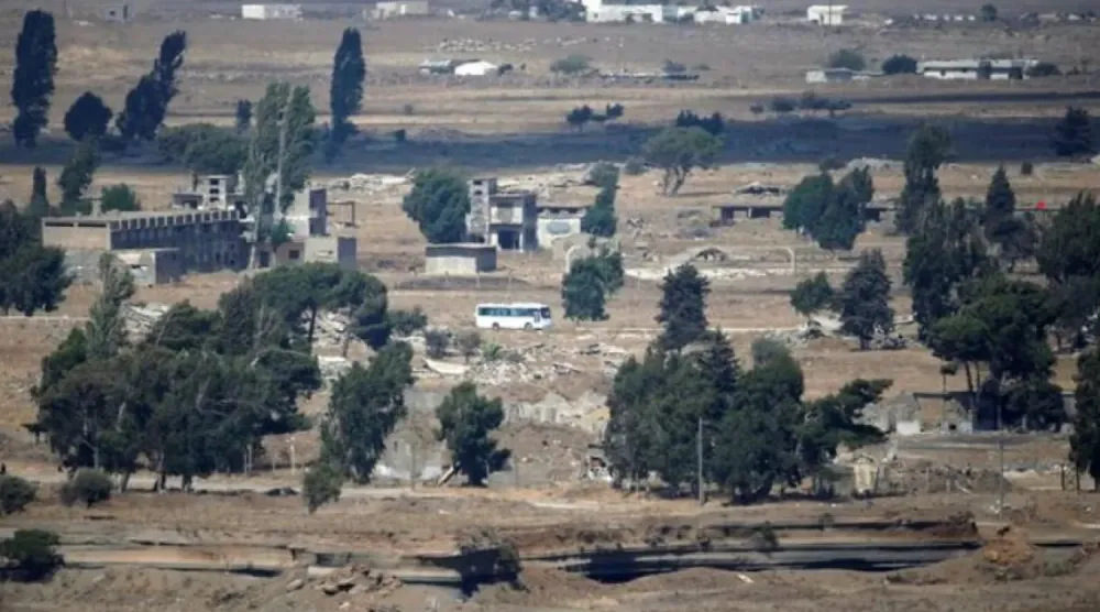 Suriye’de Kuneytra kentinin genel görünümü (Arşiv – Reuters)