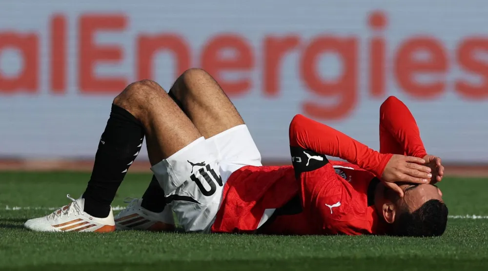 محمد صلاح عجز عن قيادة مصر للفوز باللقب (أ.ف.ب)