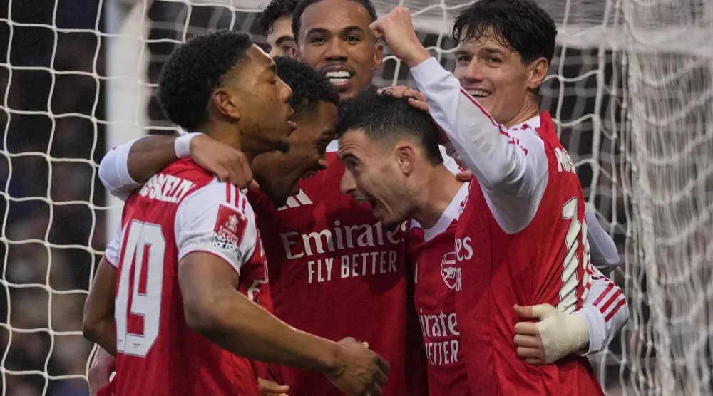 فوز غير مثالي لكنه مهم... آرسنال يختبر عمق شخصيته التنافسية (أ.ب)