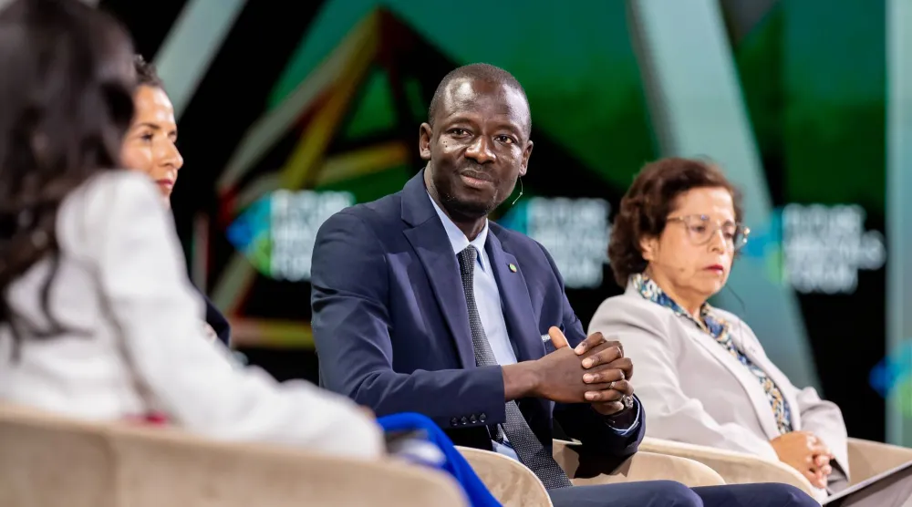 وزير المعادن الموريتاني إتيام التيجاني (الشرق الأوسط)