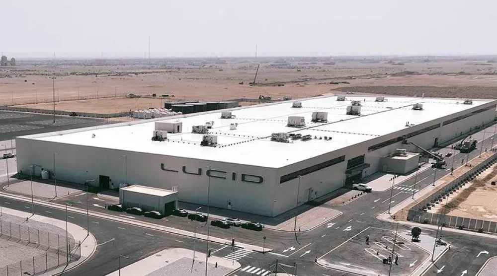  مصنع «لوسيد» في السعودية (صندوق الاستثمارات العامة)