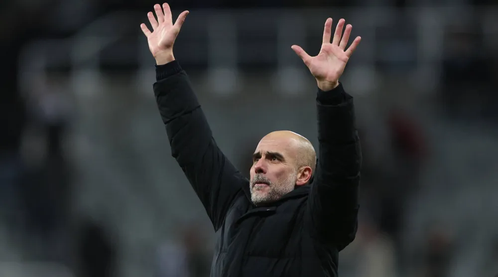 بيب غوارديولا مدرب مانشستر سيتي (رويترز)