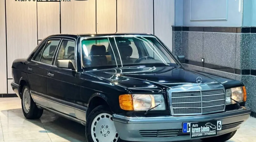 حظي خبر بيع السيارة بتفاعل «سوشيالي» (حساب المعرض على فيسبوك)