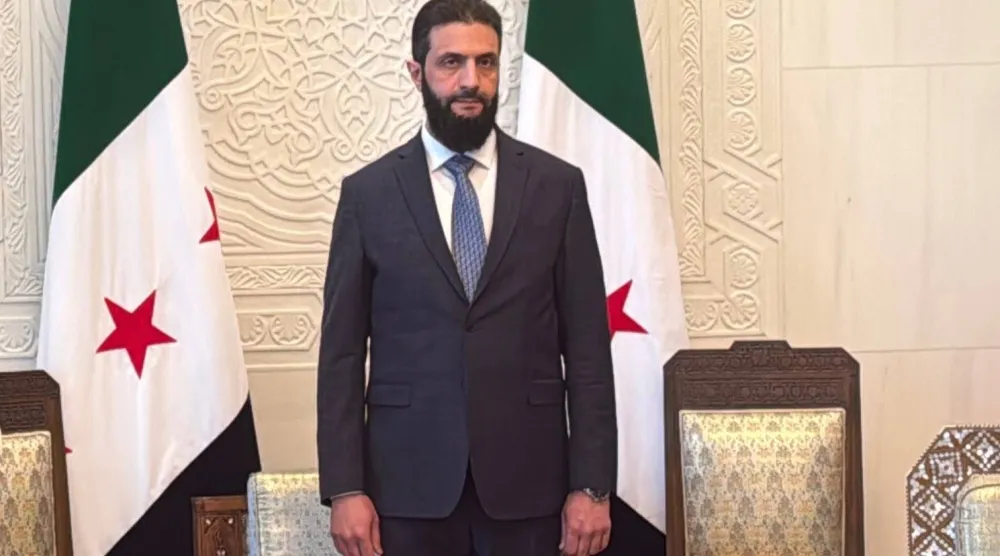 الرئيس السوري أحمد الشرع (د.ب.أ)