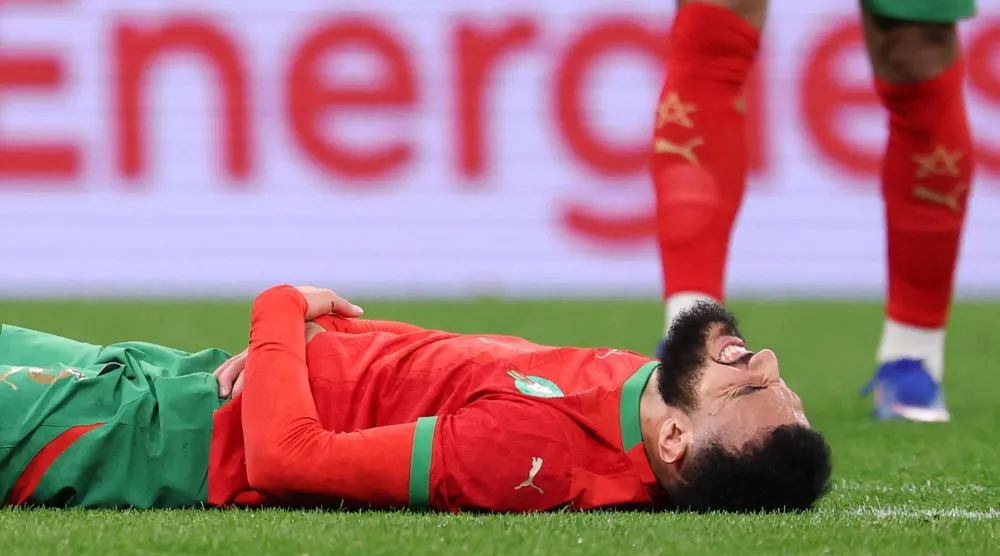 نصير مزراوي يتألق مع المغرب في أمم أفريقيا (أ.ف.ب)