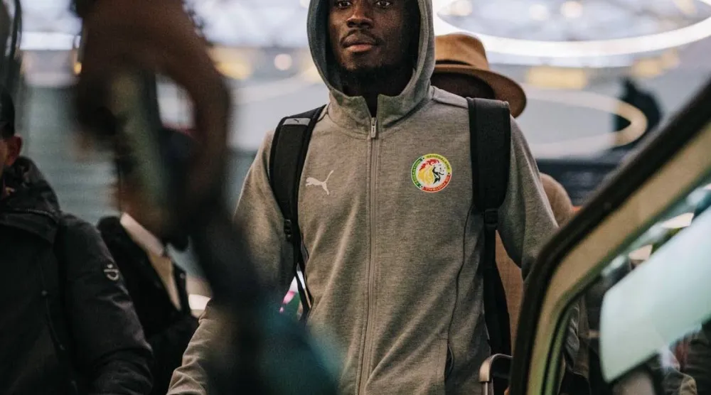 جانب من وصول منتخب السنغال للرباط (الاتحاد السنغالي في «فيسبوك»)