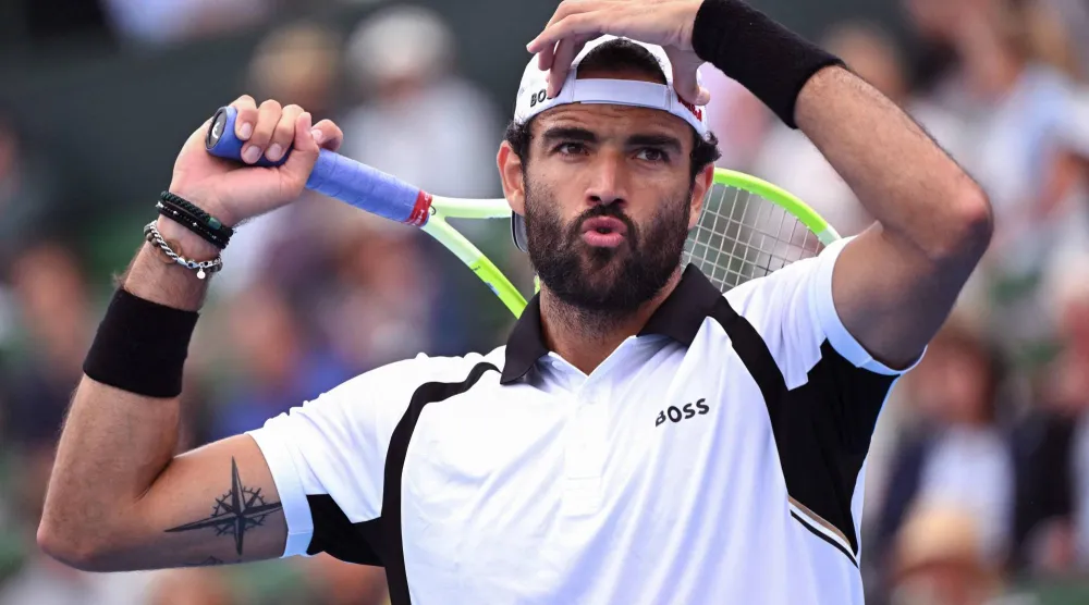 الإيطالي ماتيو بيريتيني انسحب من بطولة أستراليا (أ.ف.ب)