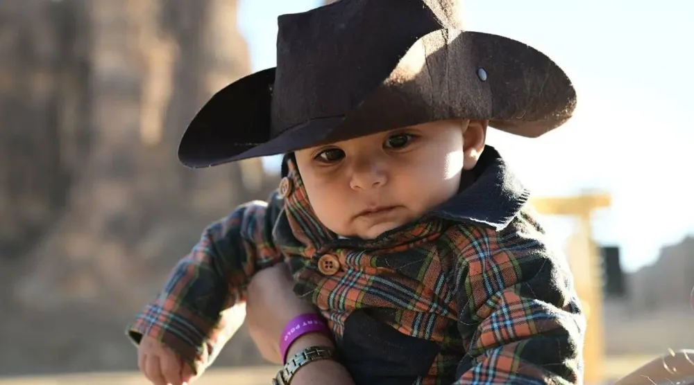 الصغار كان لهم نصيبهم من الحضور في البطولة العريقة (واس)