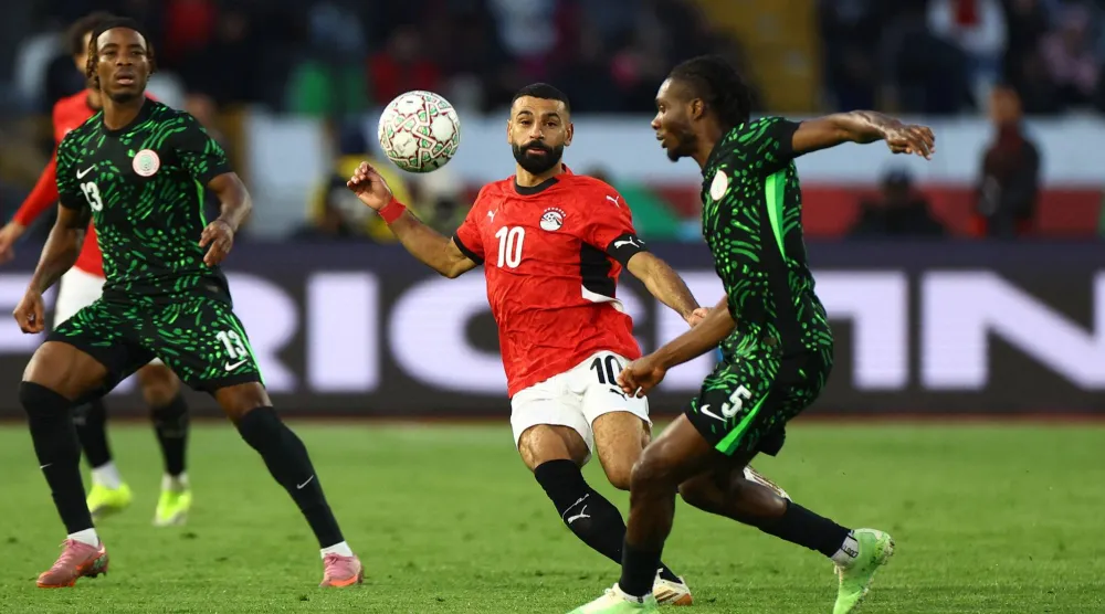 نيجيريا هزمت مصر بركلات الترجيح وانتزعت المركز الثالث بأمم أفريقيا (رويترز)