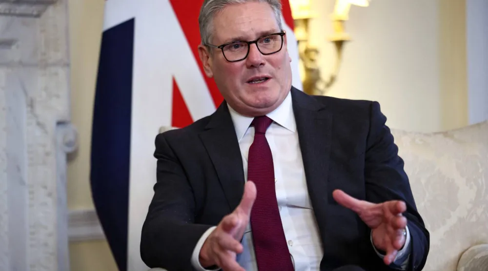 رئيس الوزراء البريطاني كير ستارمر (أ.ف.ب)