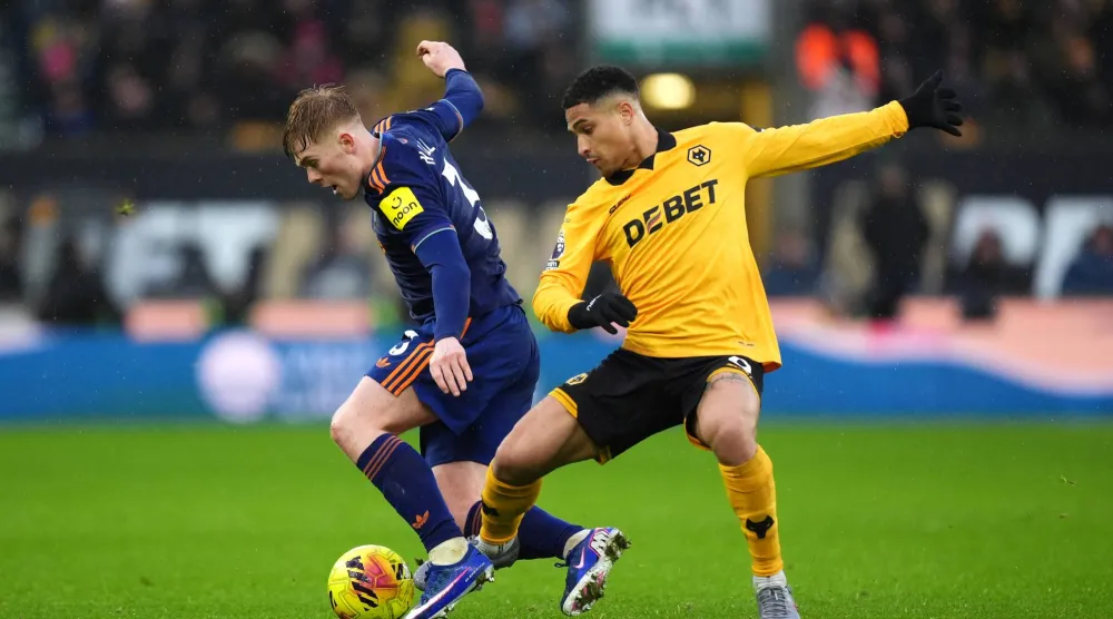 وولفرهامبتون اكتفى بالتعادل مع ضيفه نيوكاسل يونايتد (د.ب.أ)