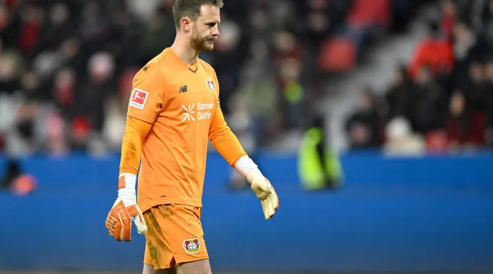 مارك فليكين الحارس الأساسي لباير ليفركوزن (أ.ف.ب)