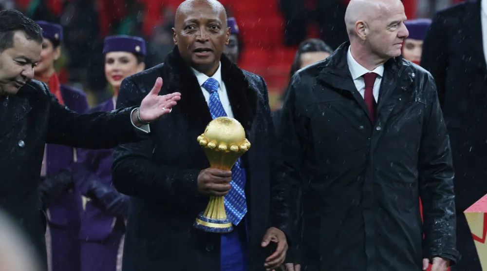 إنفانتينو رئيس «فيفا» كان غاضباً من مشاهد «النهائي» (رويترز)