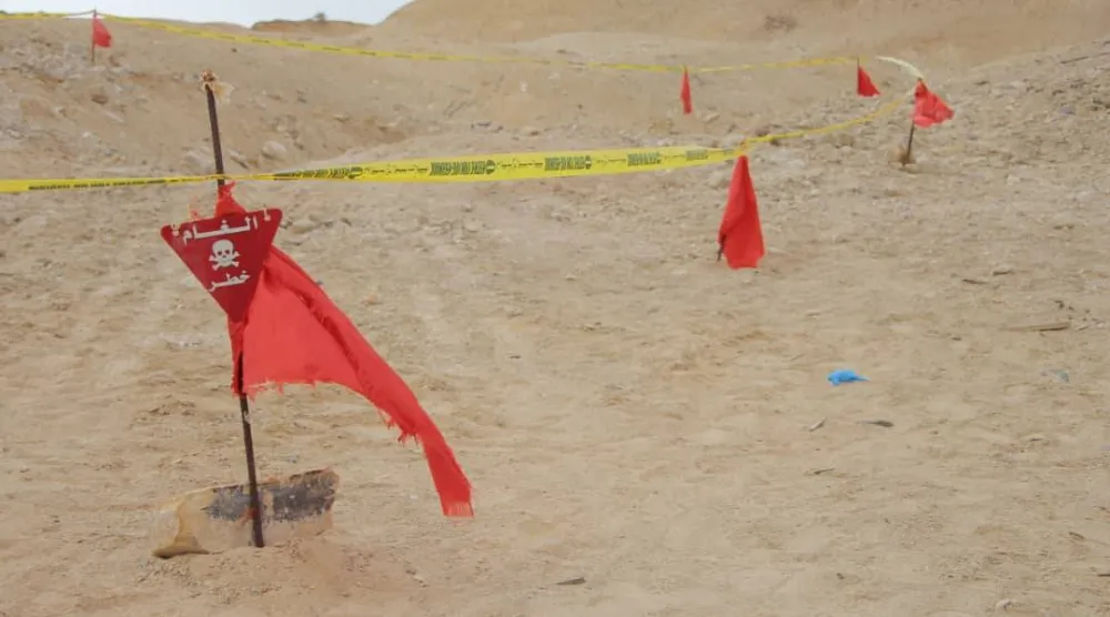 منذ انطلاقة «مسام» وحتى اليوم تمكنت الفرق العاملة من تطهير مساحات كبرى من الأراضي اليمنية المفخخة بالألغام والذخائر غير المنفجرة (مسام)