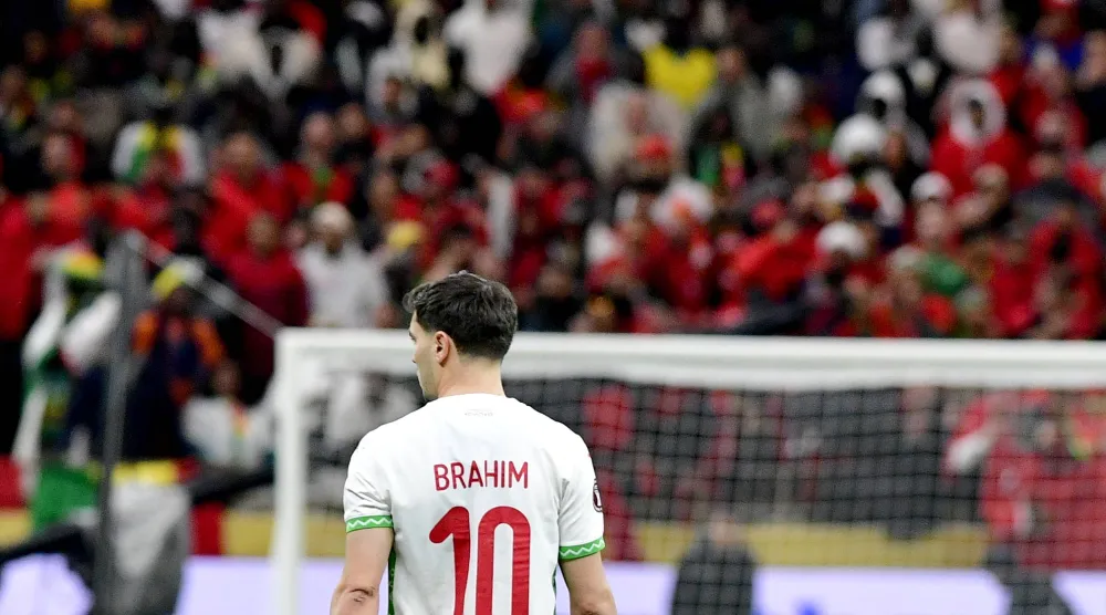 المغربي إبراهيم دياز اعتذر لجماهير المغرب (إ.ب.أ)