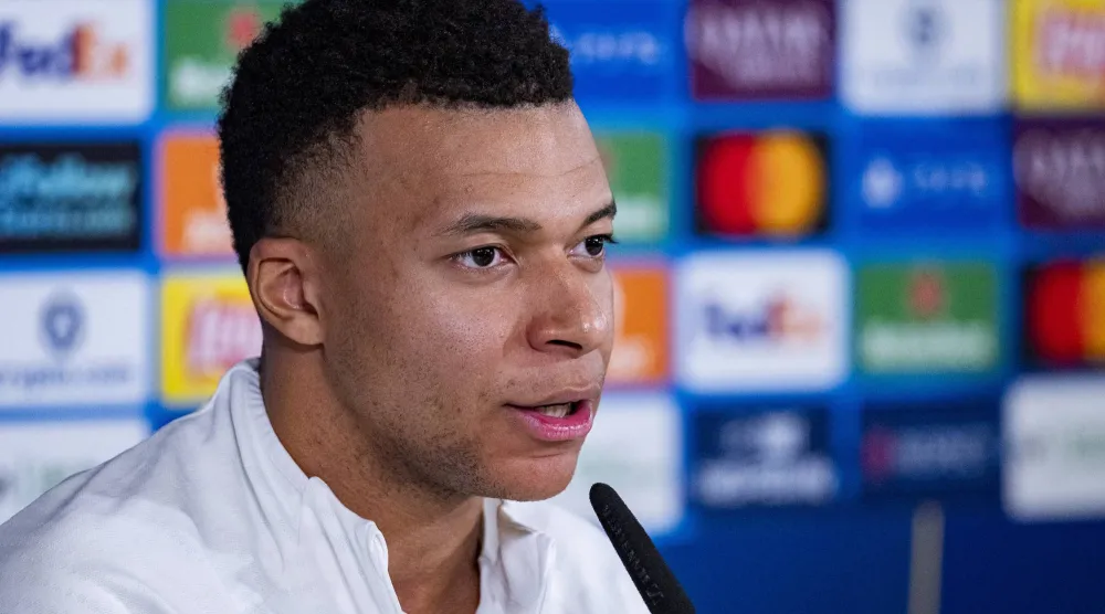 الفرنسي كيليان مبابي مهاجم ريال مدريد (د.ب.أ)